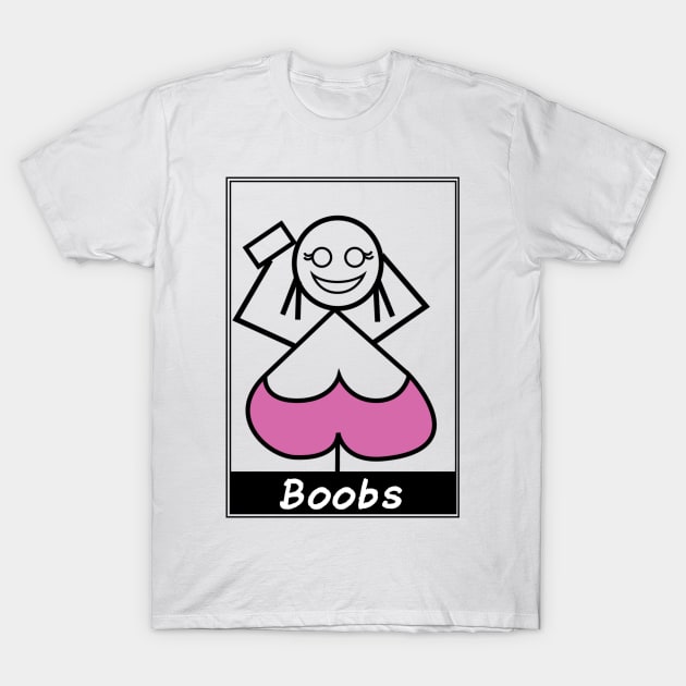 Boobs T-Shirt by setfree